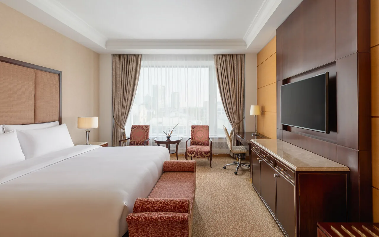 Фитнес-центр в отеле Lotte Hotel Moscow