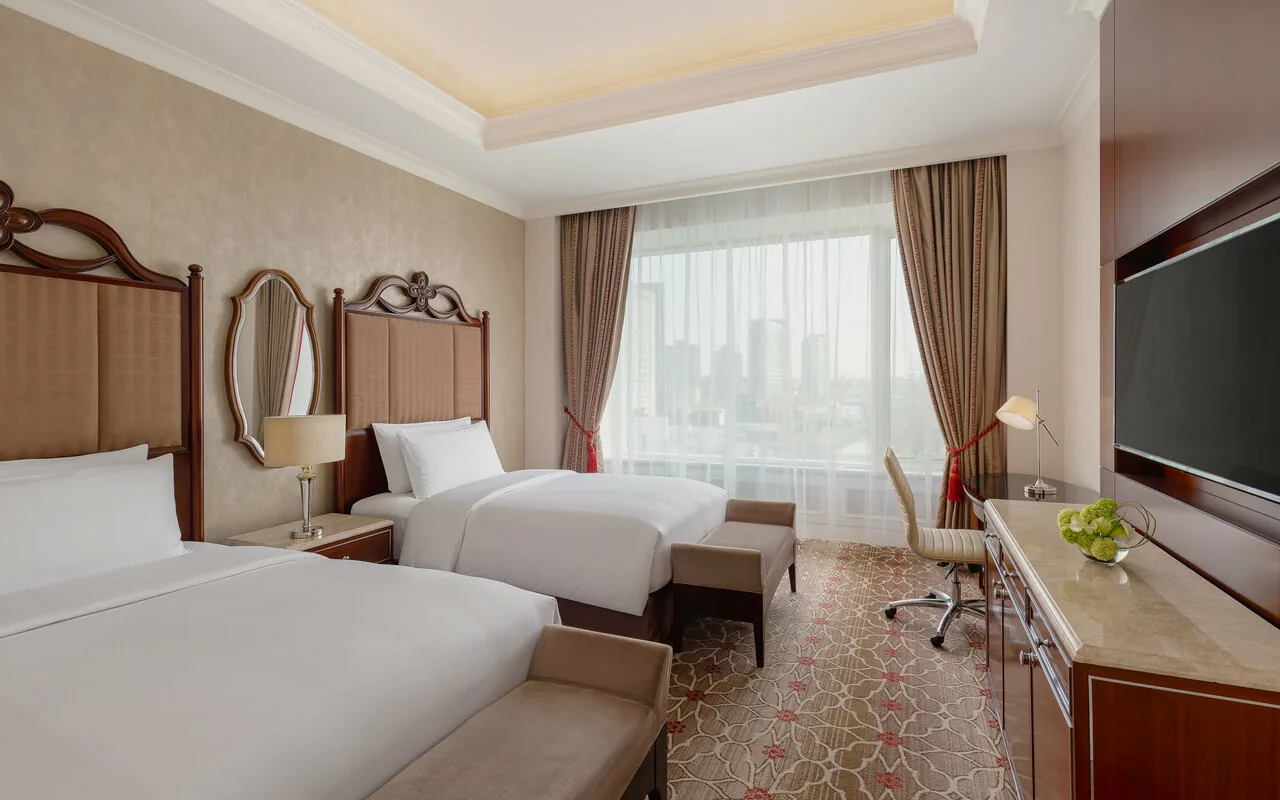 Интерьер номера в отеле Lotte Hotel Moscow